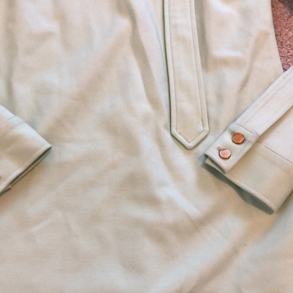 Tommy Hilfiger Womens Jacket Sz 8 Green Wool Blend Classic Special Edition Zip - Picture 2 of 11